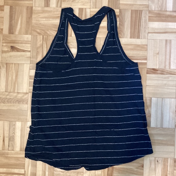 Joe Fresh tshirt and tank top navy silver stripe - Picture 9 of 9